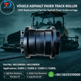 Asphalt Paver Track Roller, Chassis Core Parts Manufacturer for Road Construction - 1